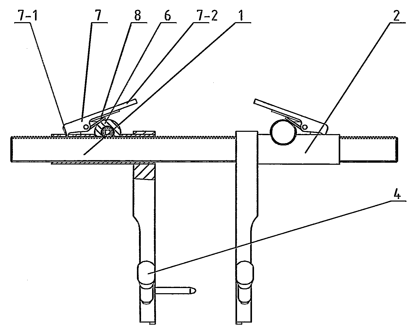 Installation tool for sternum closing fixator