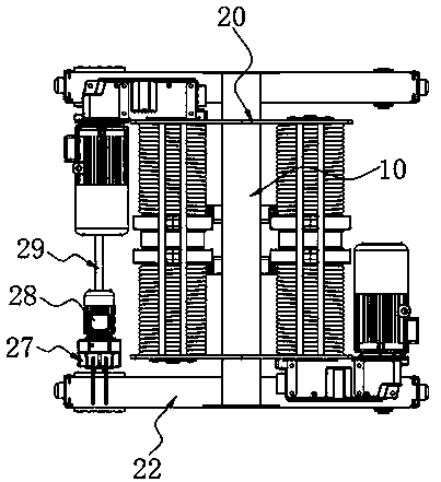 Traction and hoisting device for construction machine production