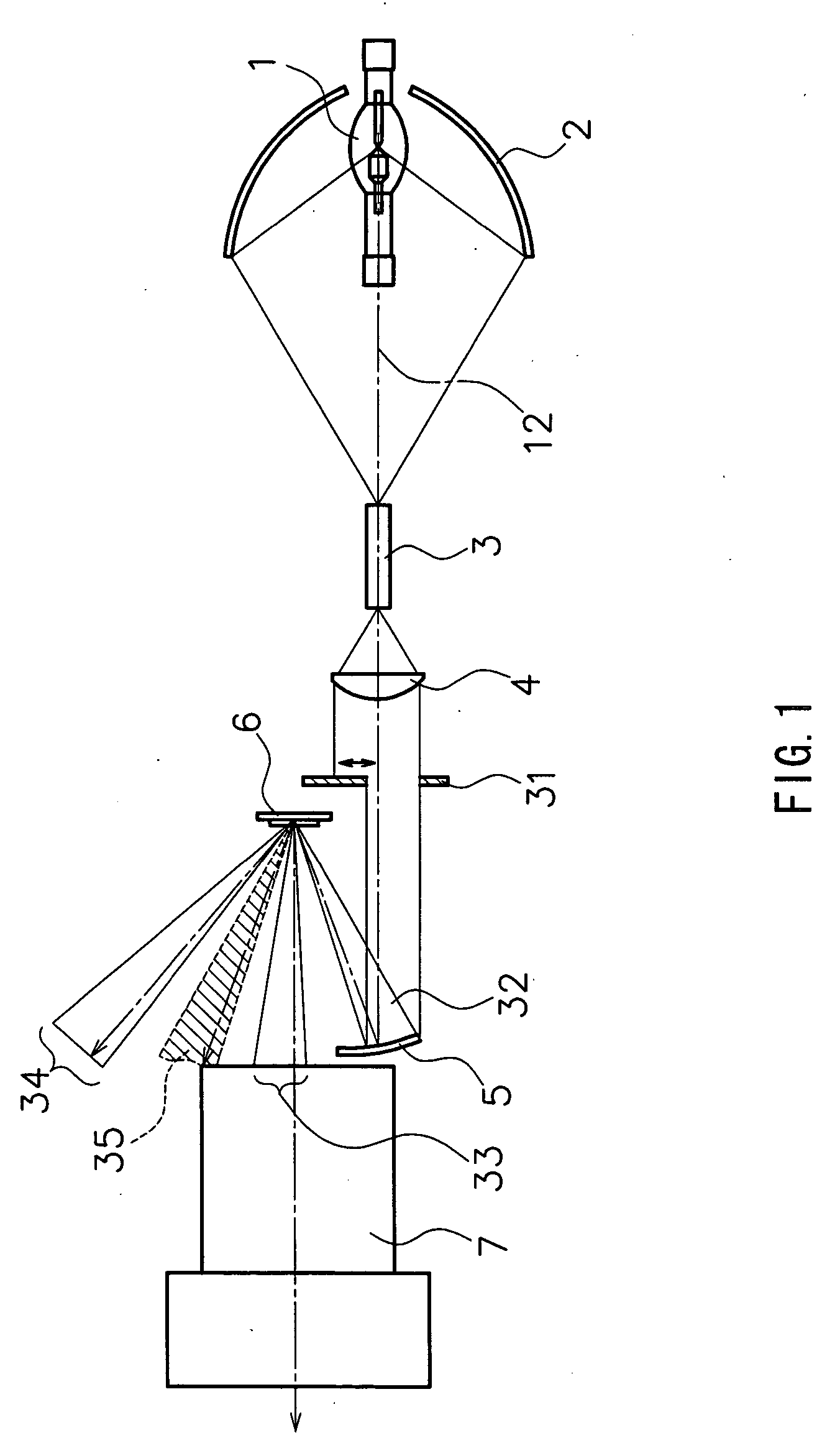 Projection display device