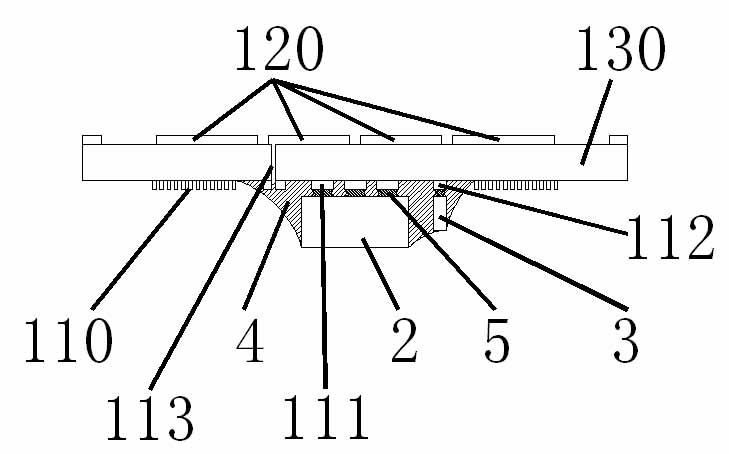 Novel double-interface intelligent card module