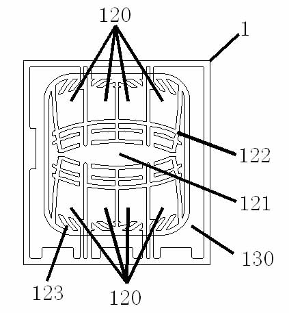 Novel double-interface intelligent card module