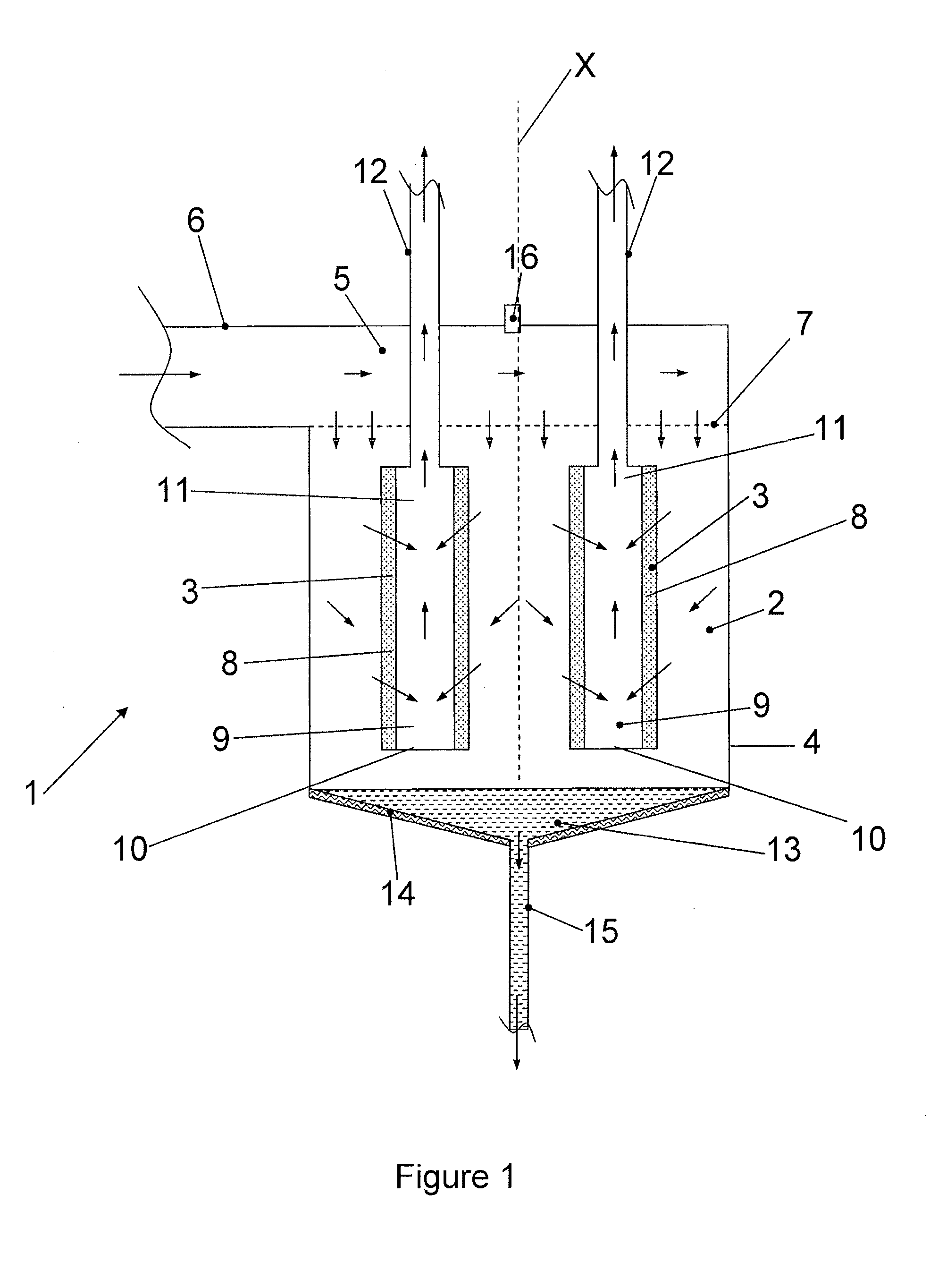 Coalescing filter