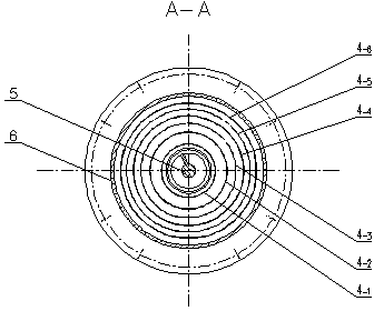 Sleeve-type electric heating device for high-temperature and high-pressure gas