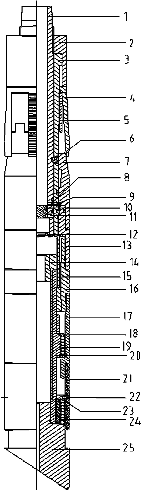 Special eccentric correcting hanger for casing fracture horizontal workover sleeve