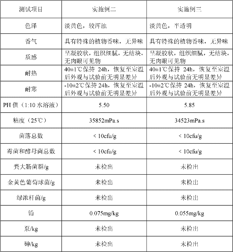 Aloe gel skin-care product and preparation method thereof