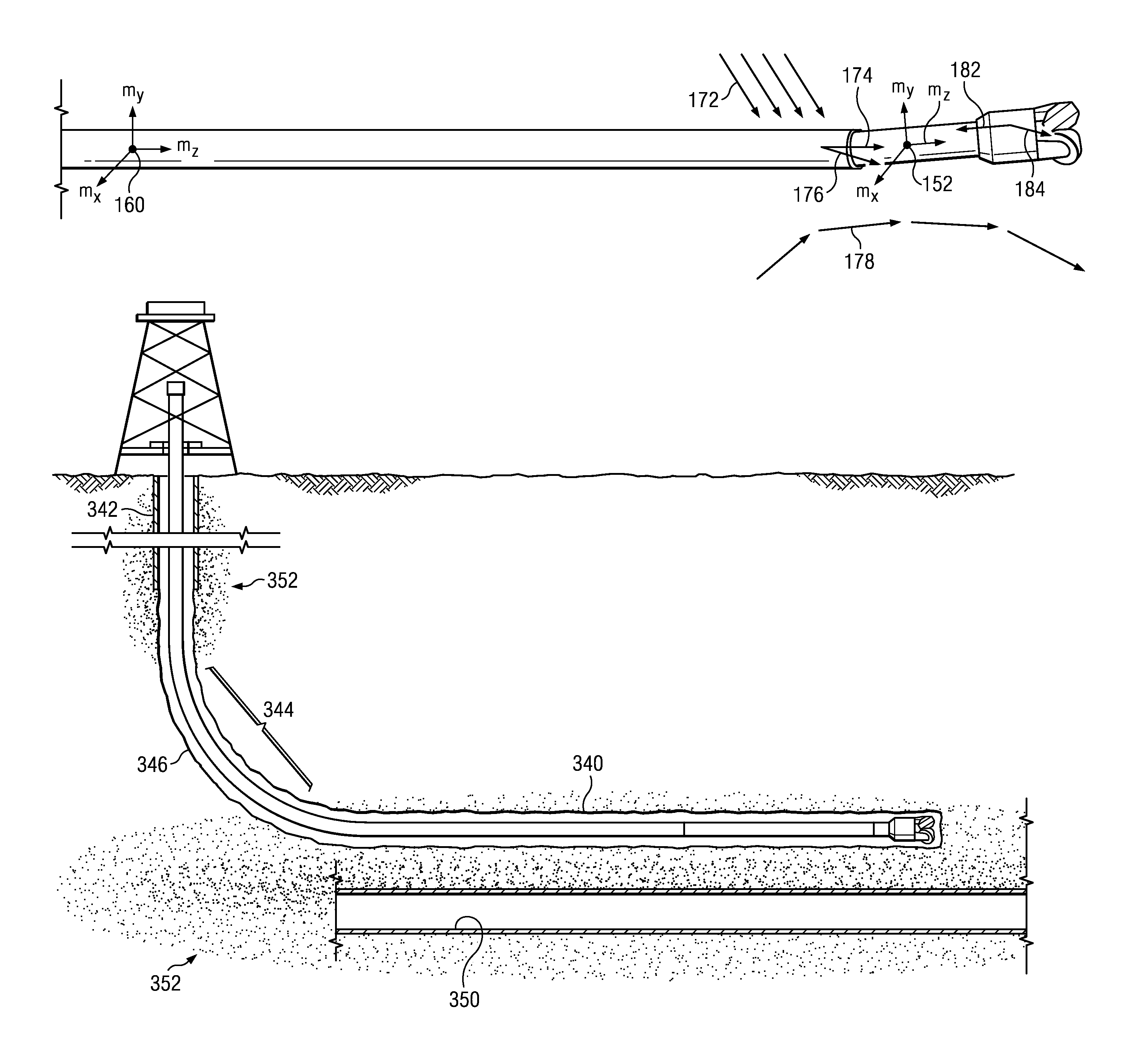 At-bit magnetic ranging and surveying