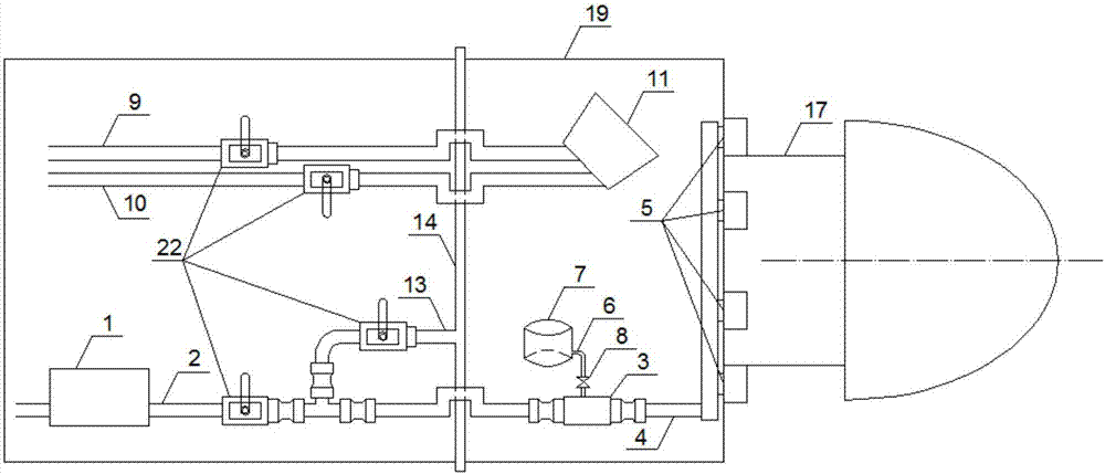 Dust removal system of stepped atomizing sub-region of fully mechanized excavation face