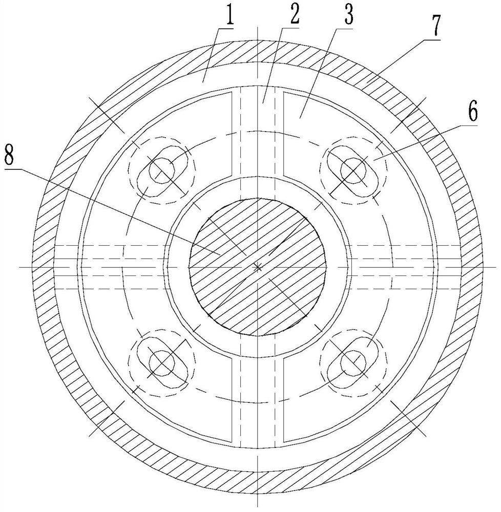 Wedge-shaped pressure expansion type pipeline plugging device