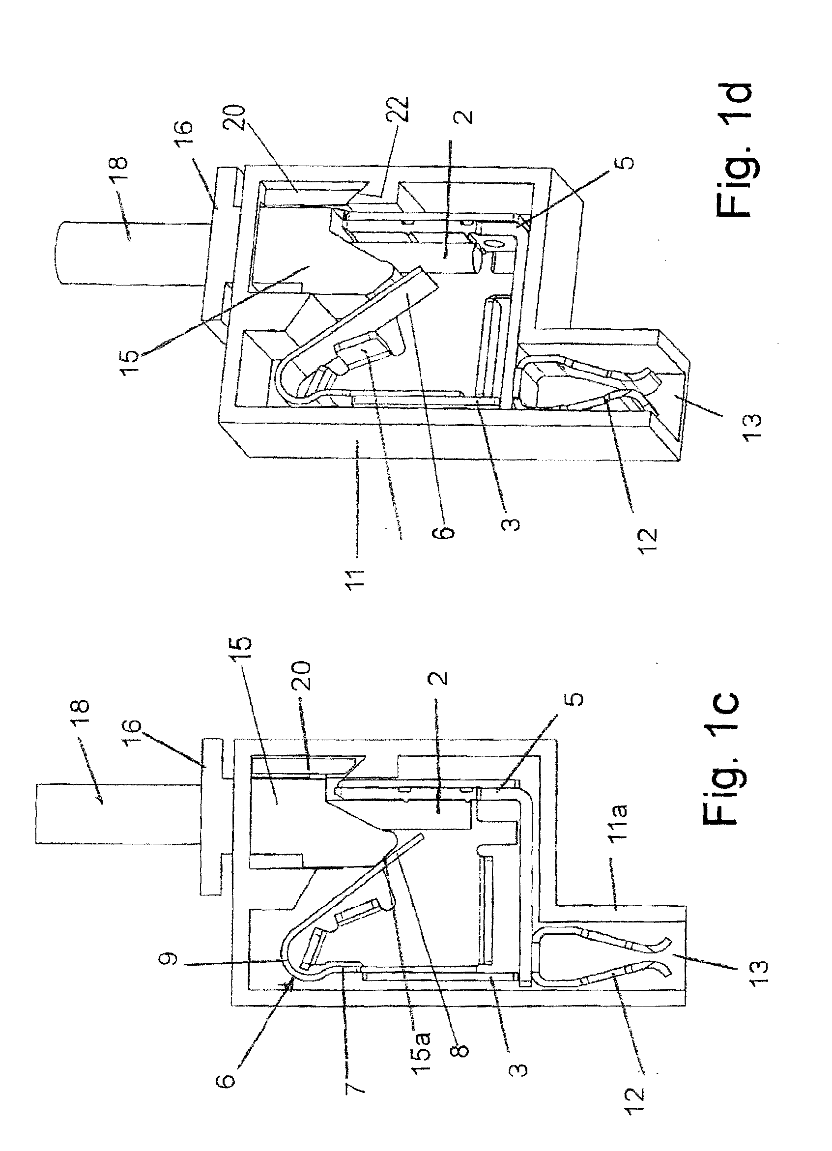 Terminal for connecting lead ends