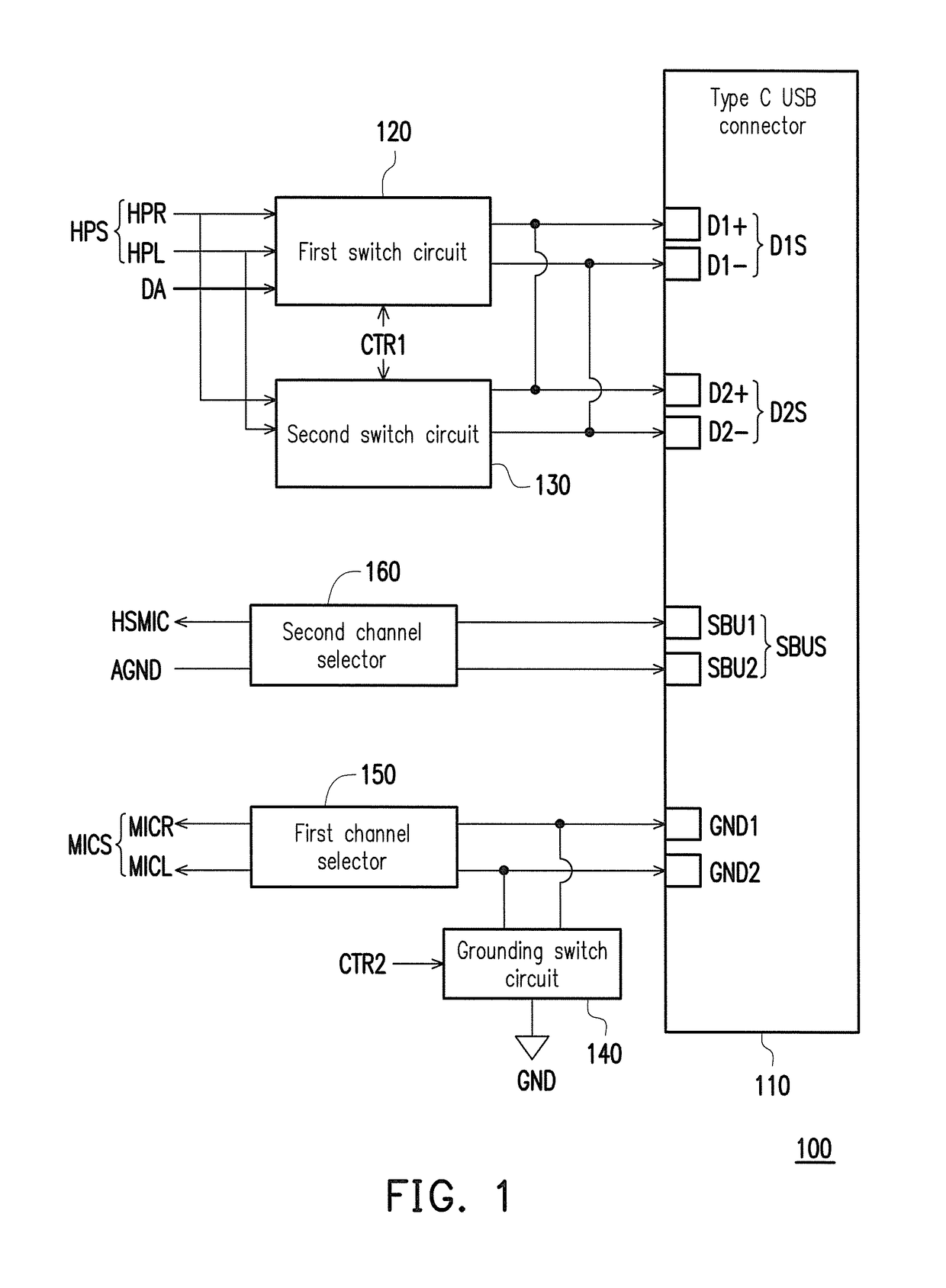 Electronic accessory apparatus and audible signal transmission method thereof