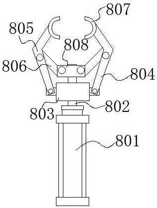 An electric pole pole device