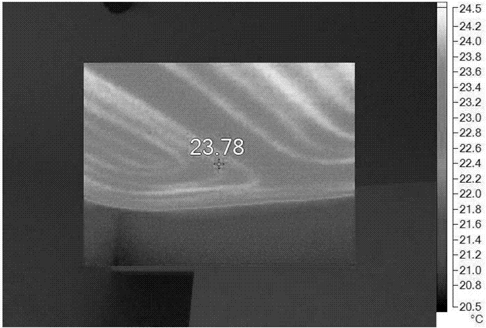 Building heating ventilation pipeline detection method based on thermal infrared imaging