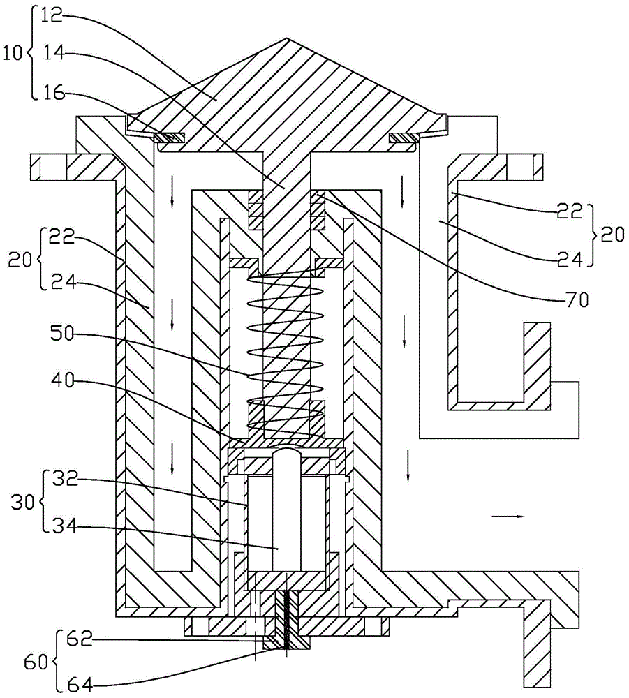 Plastic lined steel emergency cut-off valve