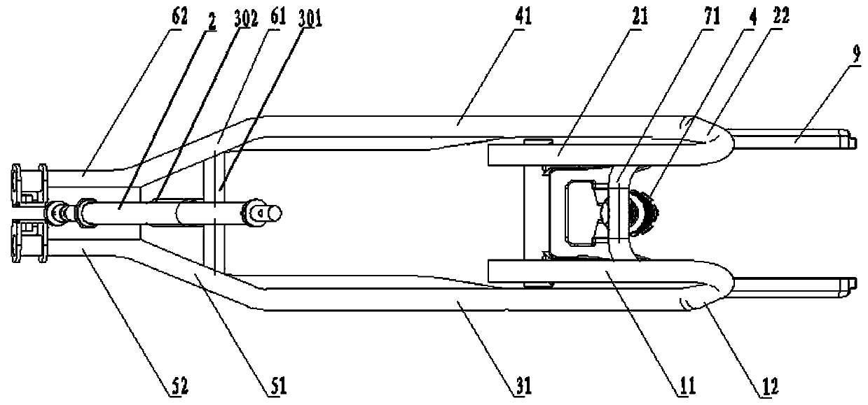 a reverse tricycle