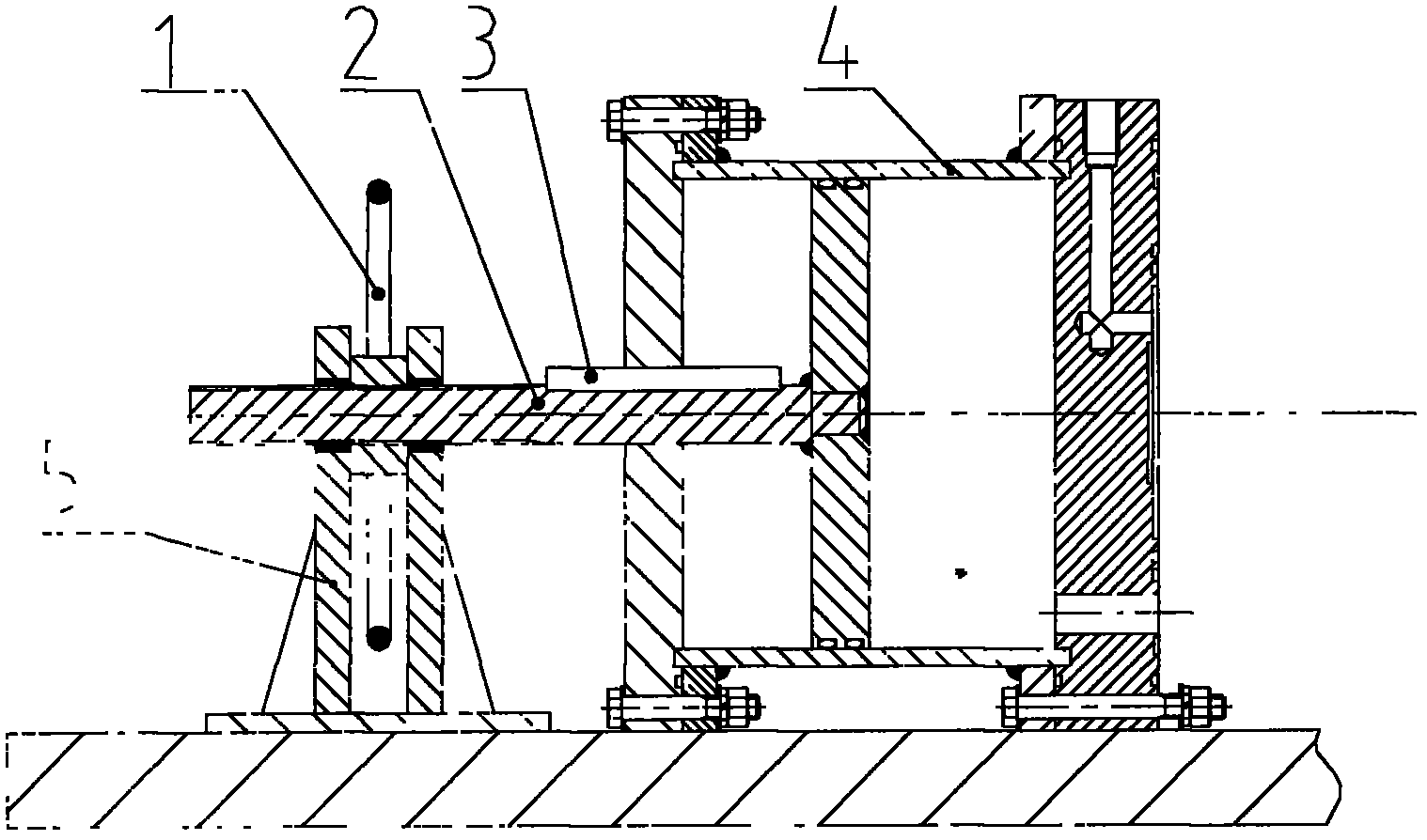 Air cannon with adjustable variable-capacity high-pressure cavity