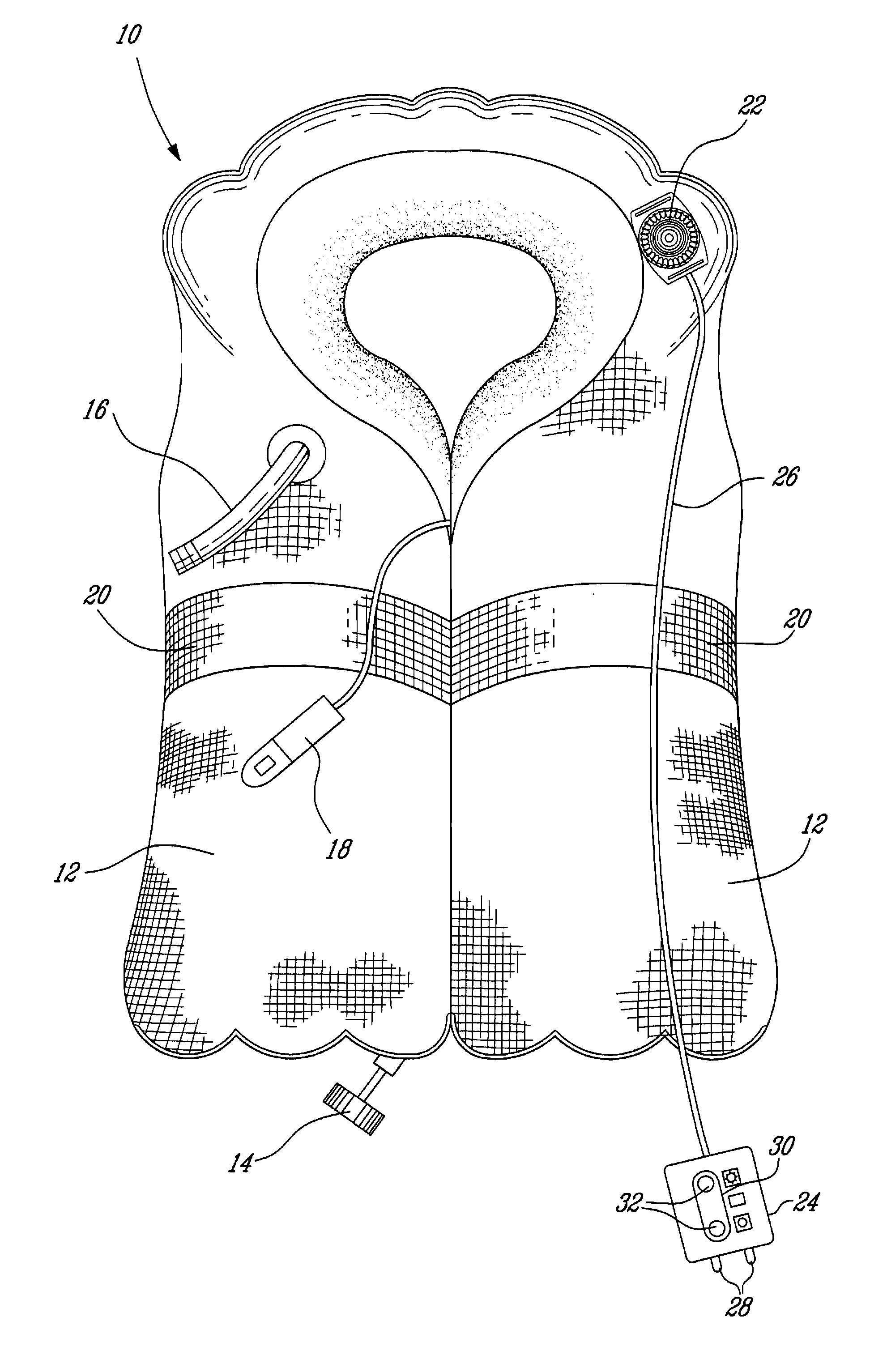 Water activated safety light and flotation device using same