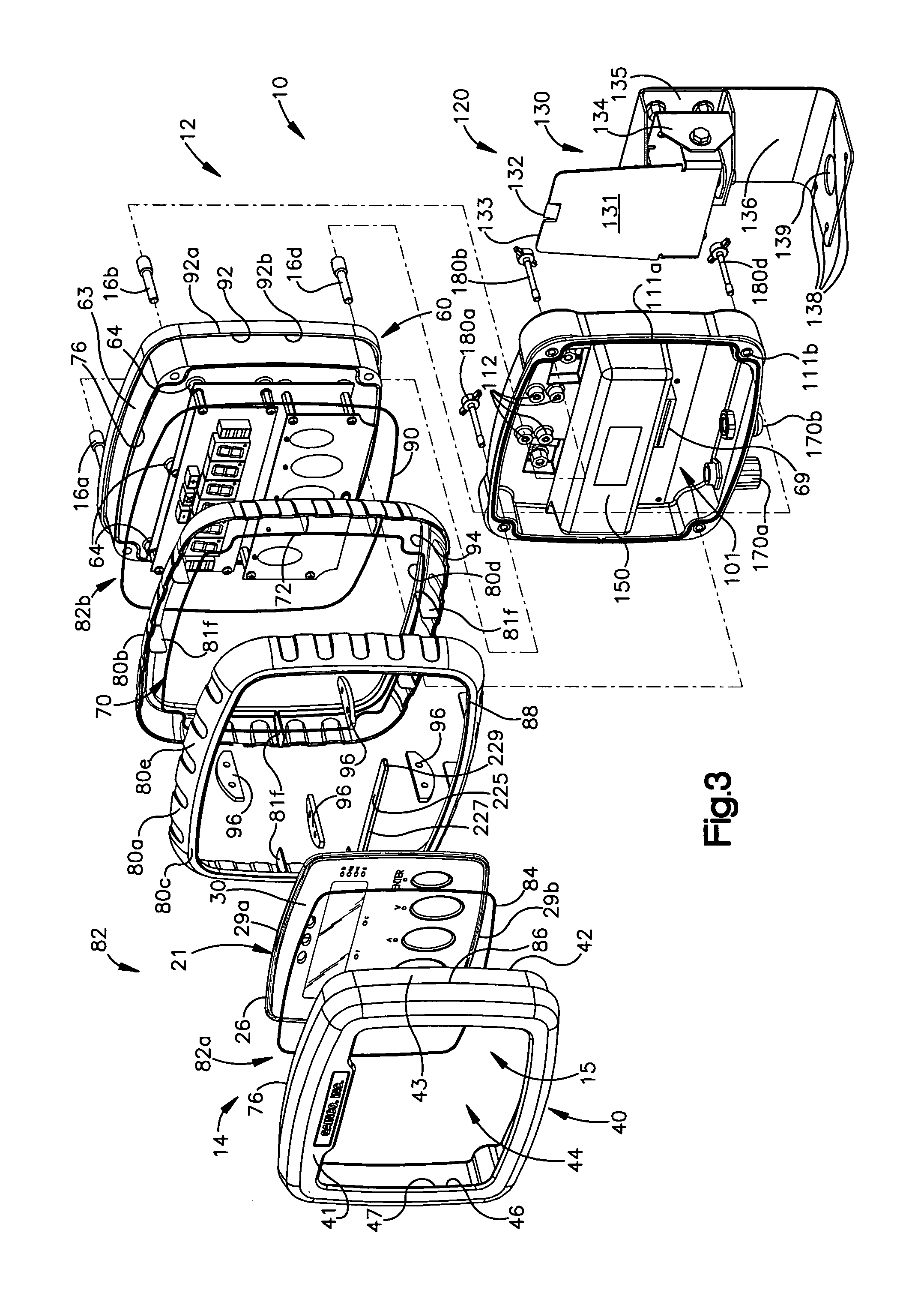 Housing for scale or load cell controller