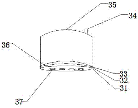 LED lamp gradually brightened in delayed manner