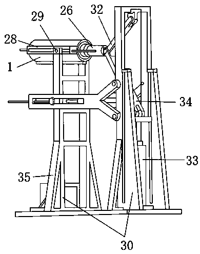 Hydraulic control system for hydraulic cylinder test bed with hydrostatic support of six oil pads