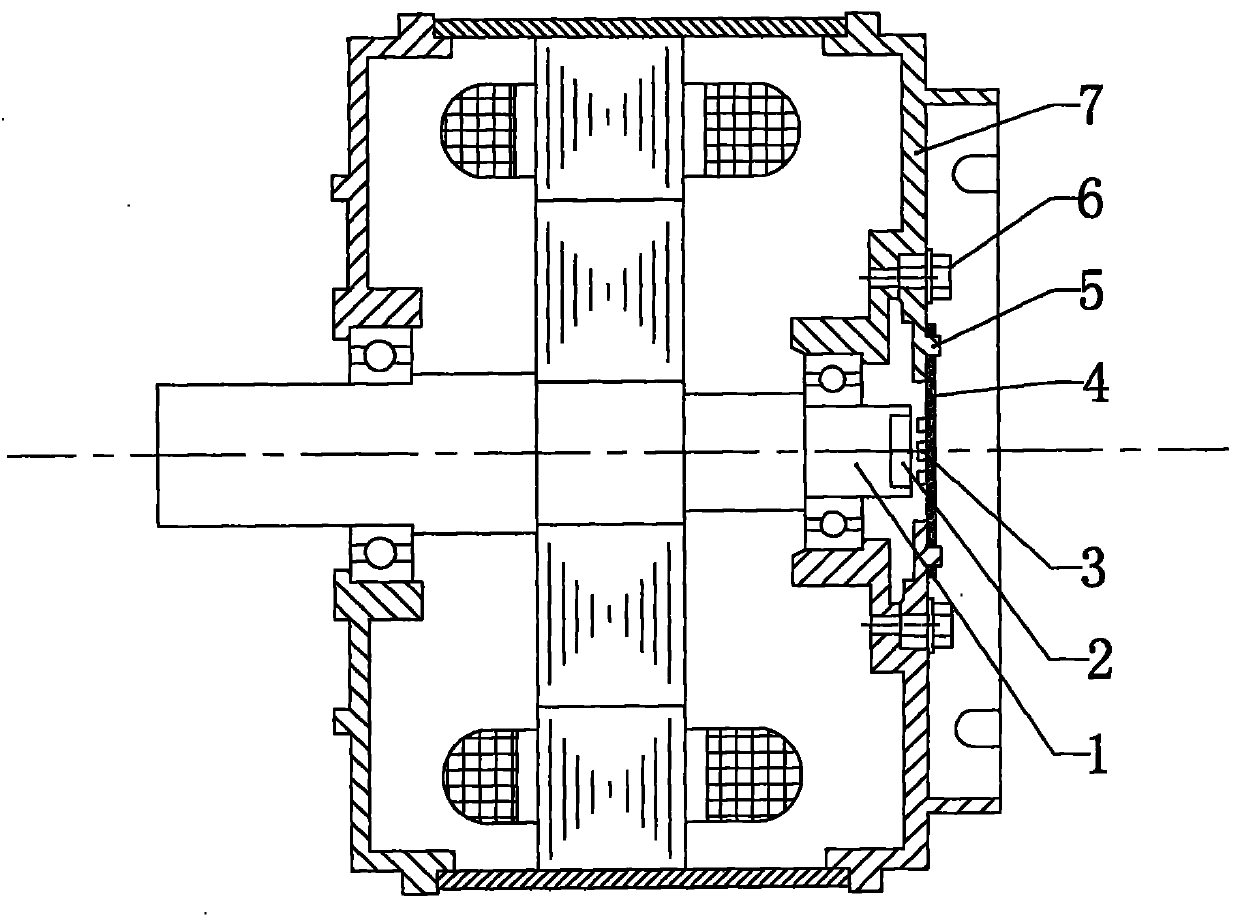 Intelligent control device of motor for electric automobile