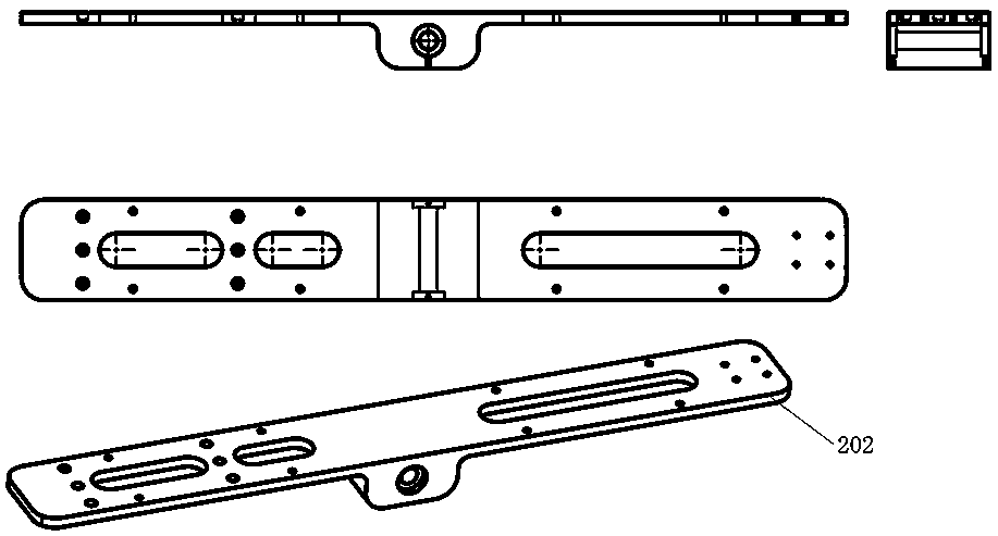 Remote tree felling mechanical arm and using method