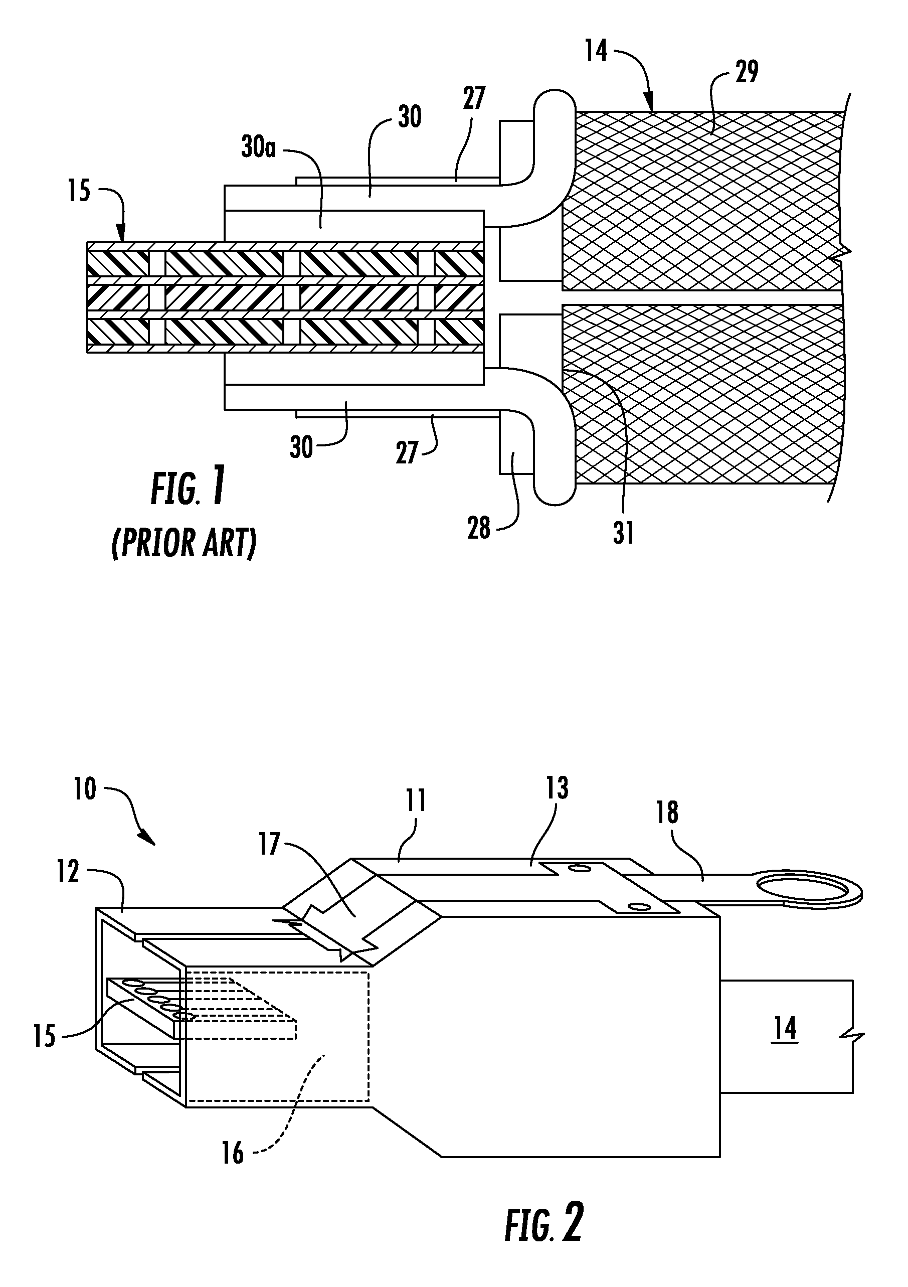 Ground shield for circuit board terminations