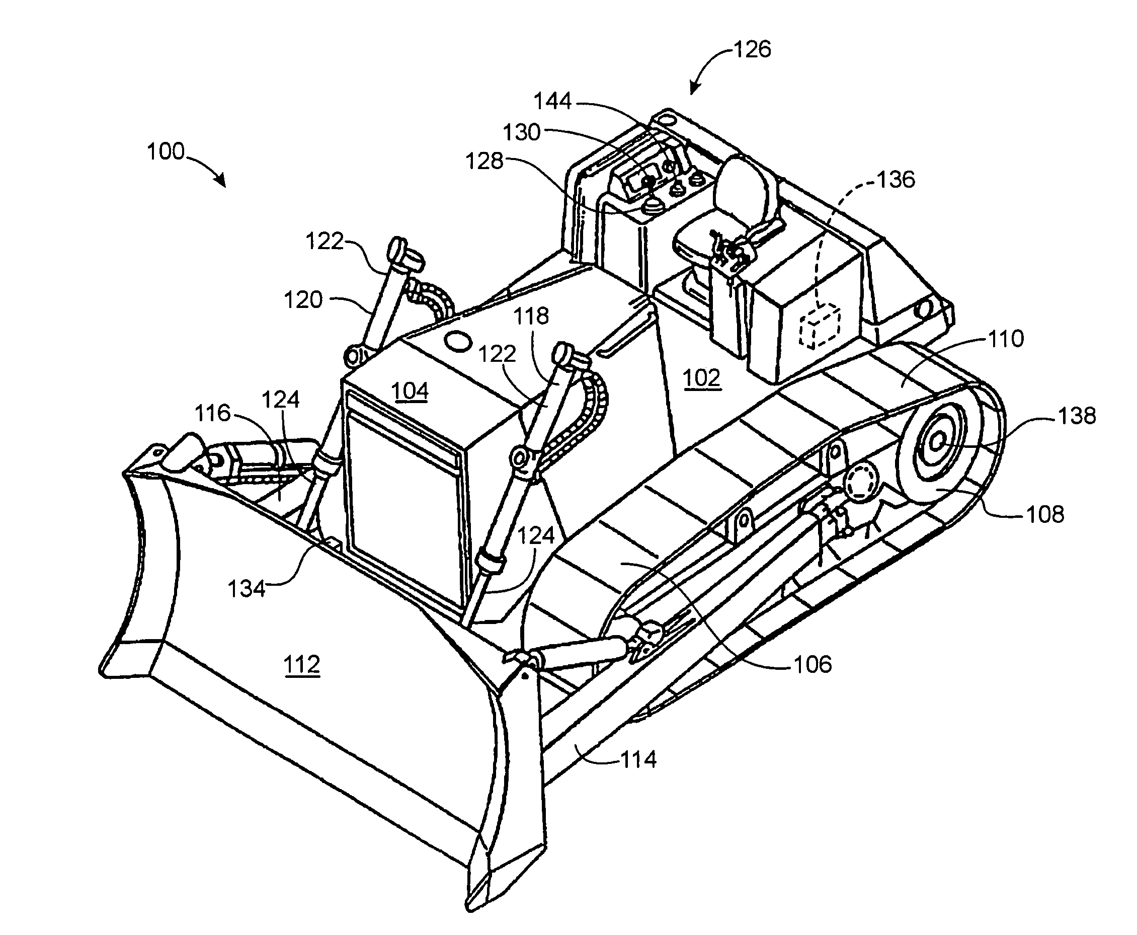 Bulldozer autograding system