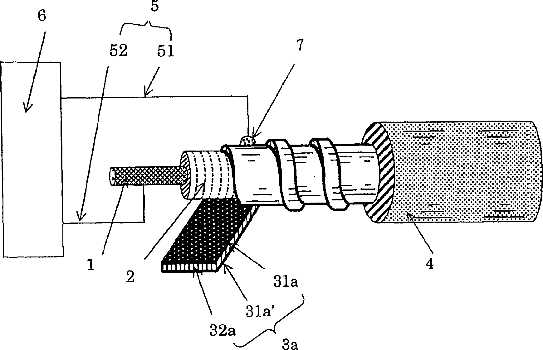 Piezoelectric pressure sensor