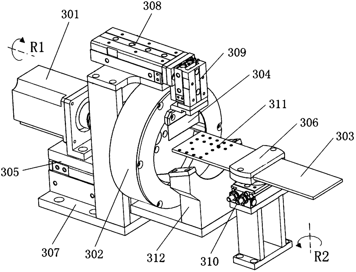 Flat gasket automatic assembly machine