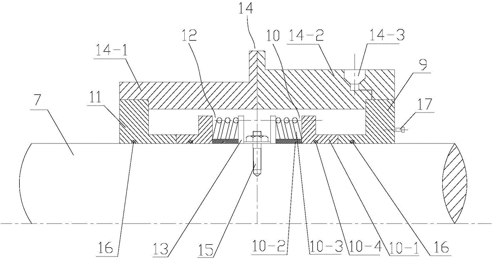 Metal melt treatment method and device based on power ultrasound and pressure coupling