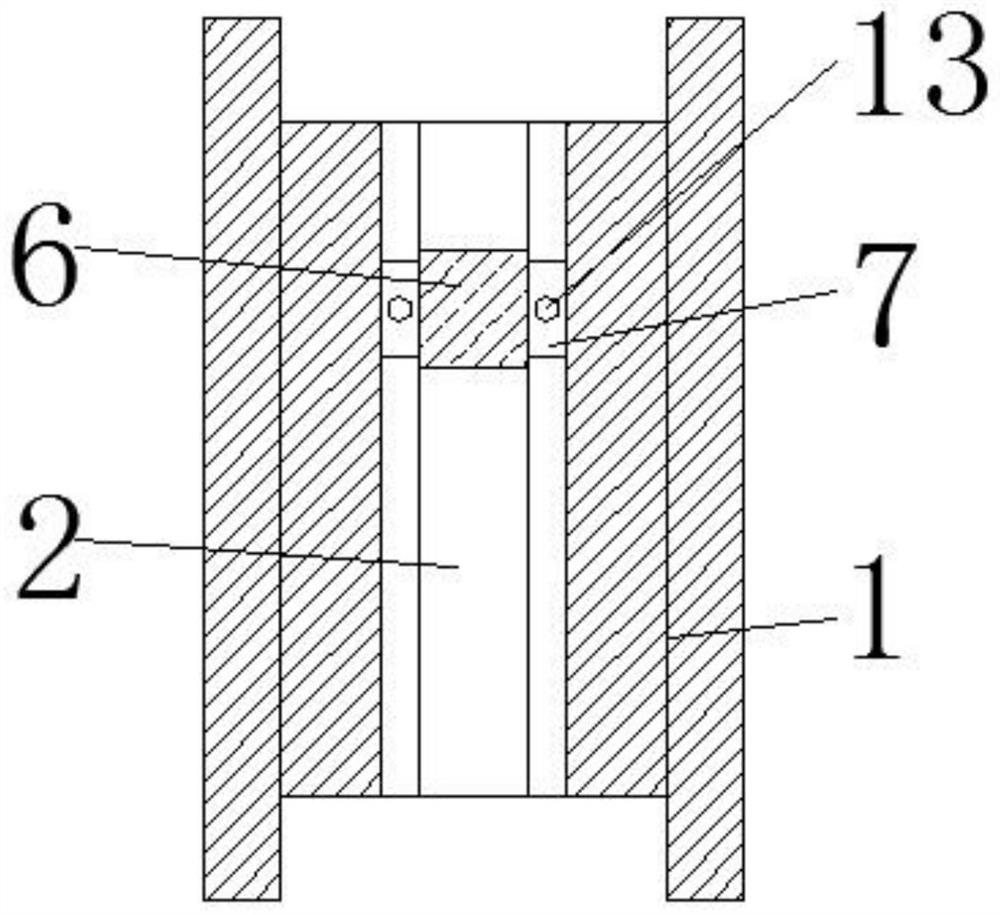 A high-strength double-layer automobile hub structure