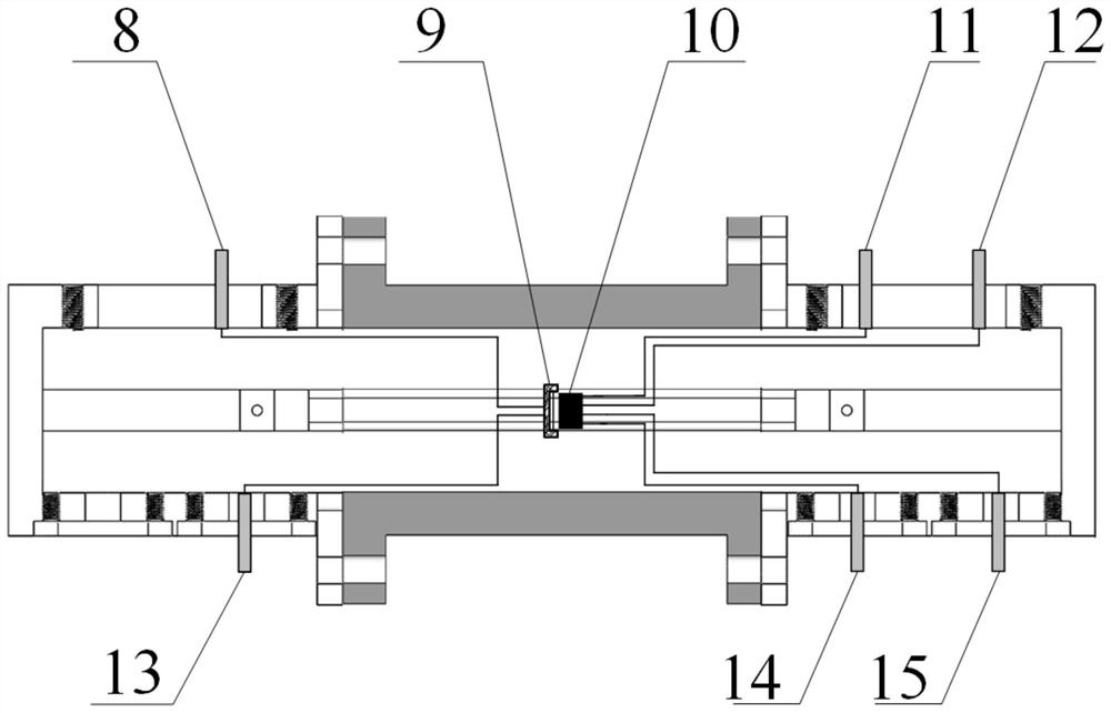 A non-contact induced current detection system and method based on lock-in amplification