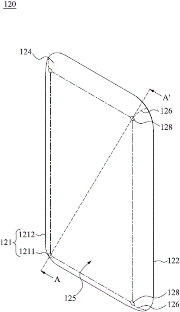 Three-dimensional-curved-surface panel, three-dimensional-curved-surface touch panel with same and three-dimensional-curved-surface touch display panel with same