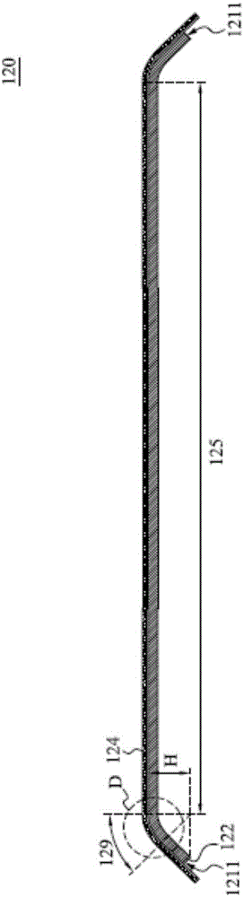 Three-dimensional-curved-surface panel, three-dimensional-curved-surface touch panel with same and three-dimensional-curved-surface touch display panel with same