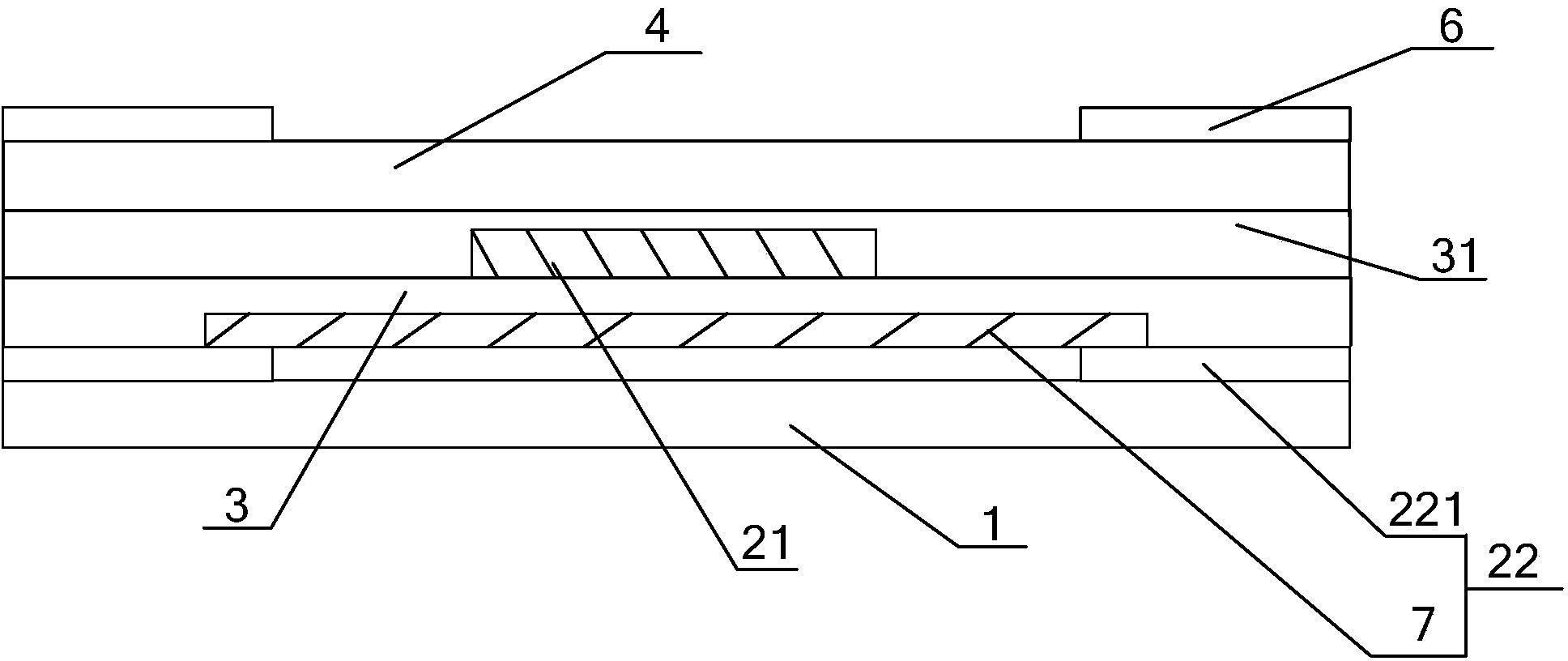 Array substrate used in ADS (adaptive damping system) display device