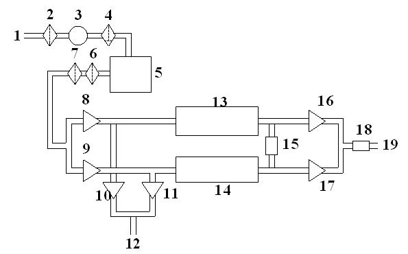 Renewable gas particulate filtering unit