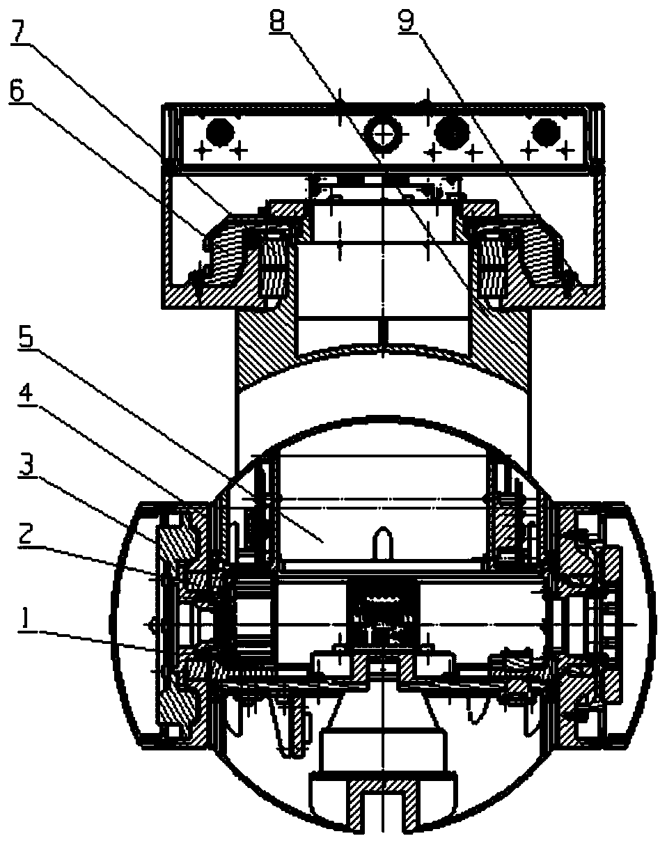 Three-shaft inertial stabilization platform