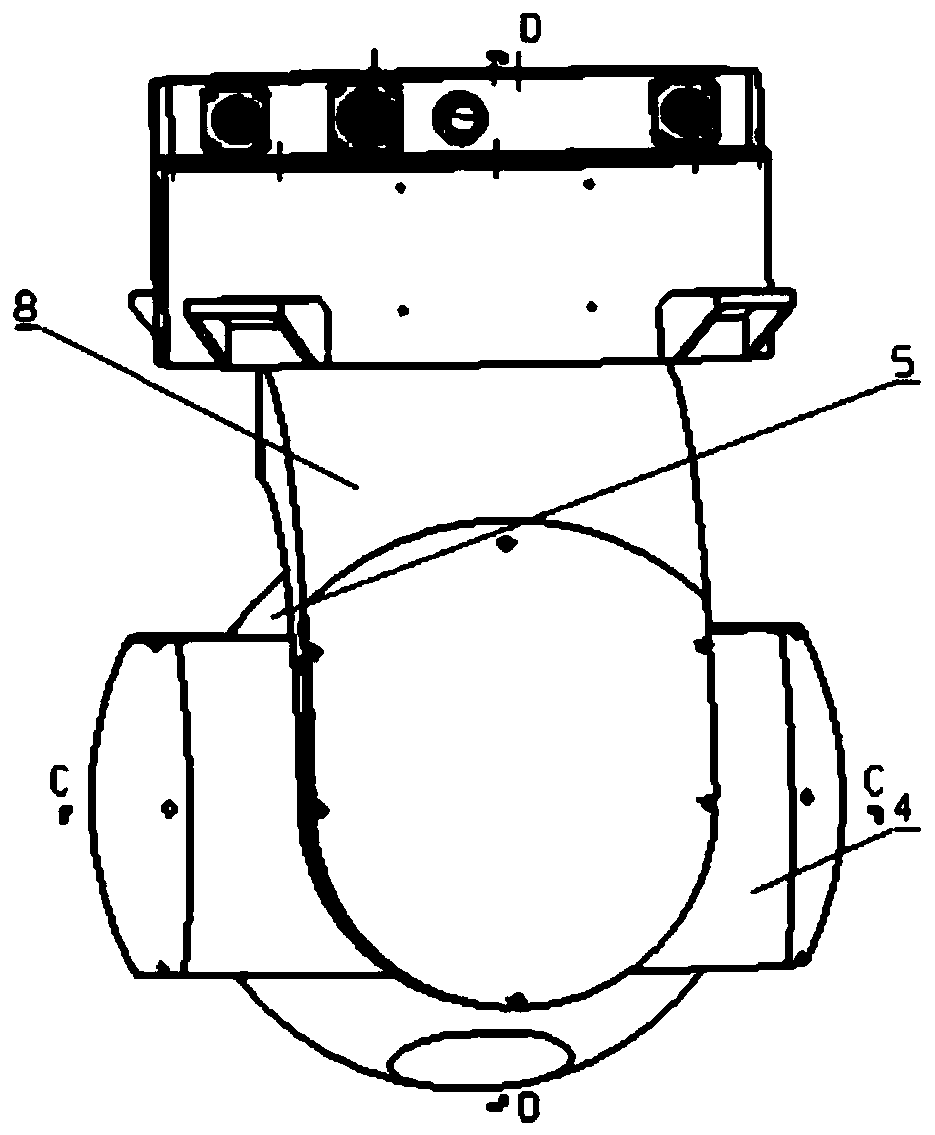 Three-shaft inertial stabilization platform