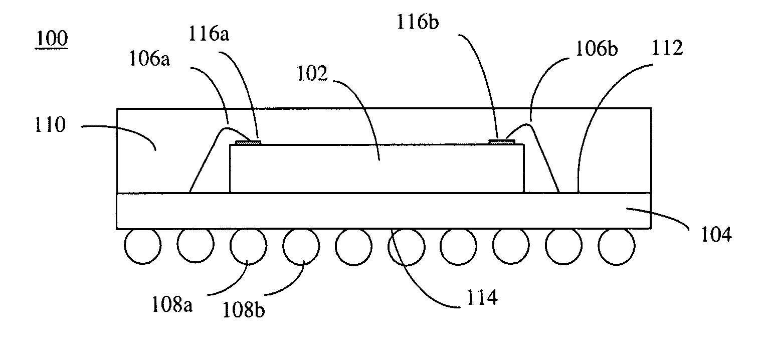 Oblong peripheral solder ball pads on a printed circuit board for mounting a ball grid array package