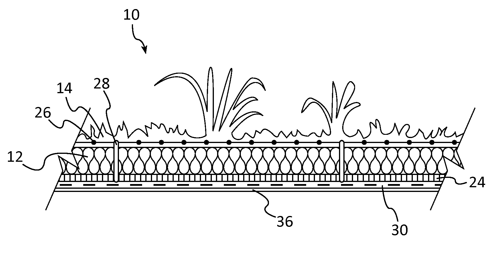 Living roof and wall systems using cultivated mineral wool mats to support BLAVEs, methods of cultivation and innoculants therefor