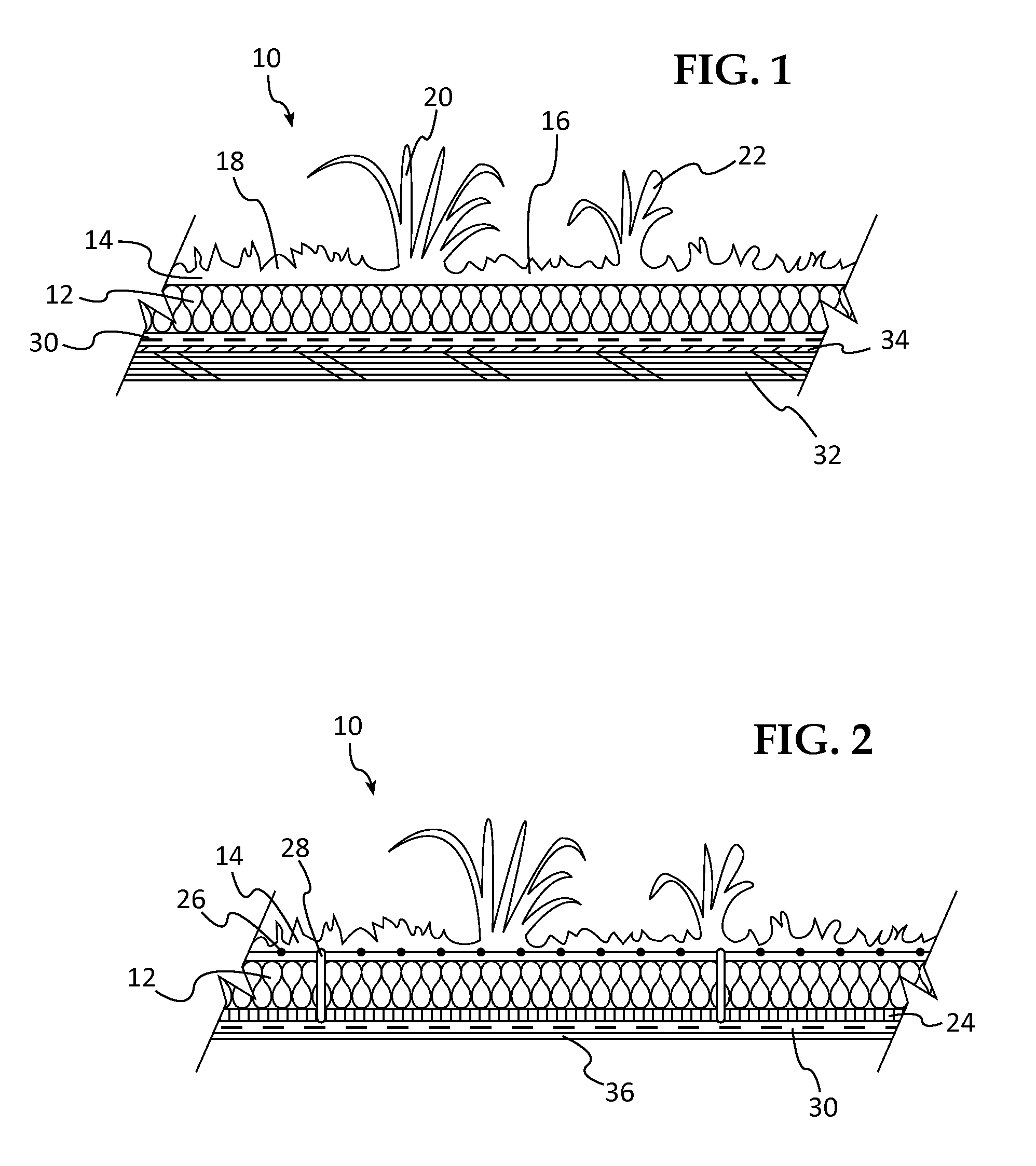 Living roof and wall systems using cultivated mineral wool mats to support BLAVEs, methods of cultivation and innoculants therefor