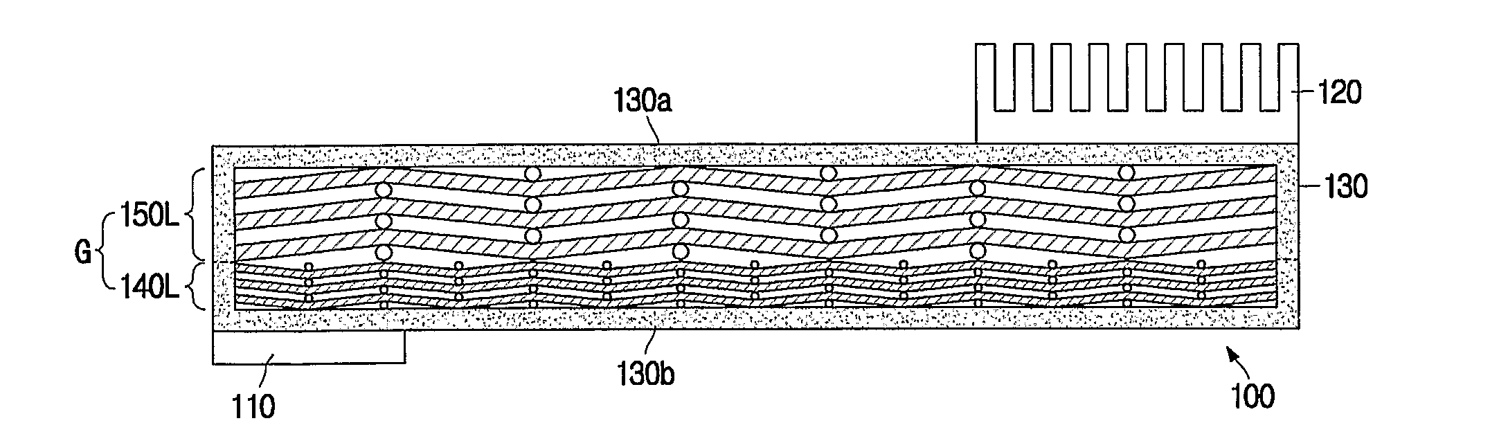 Flat plate heat transfer device and method for manufacturing the same