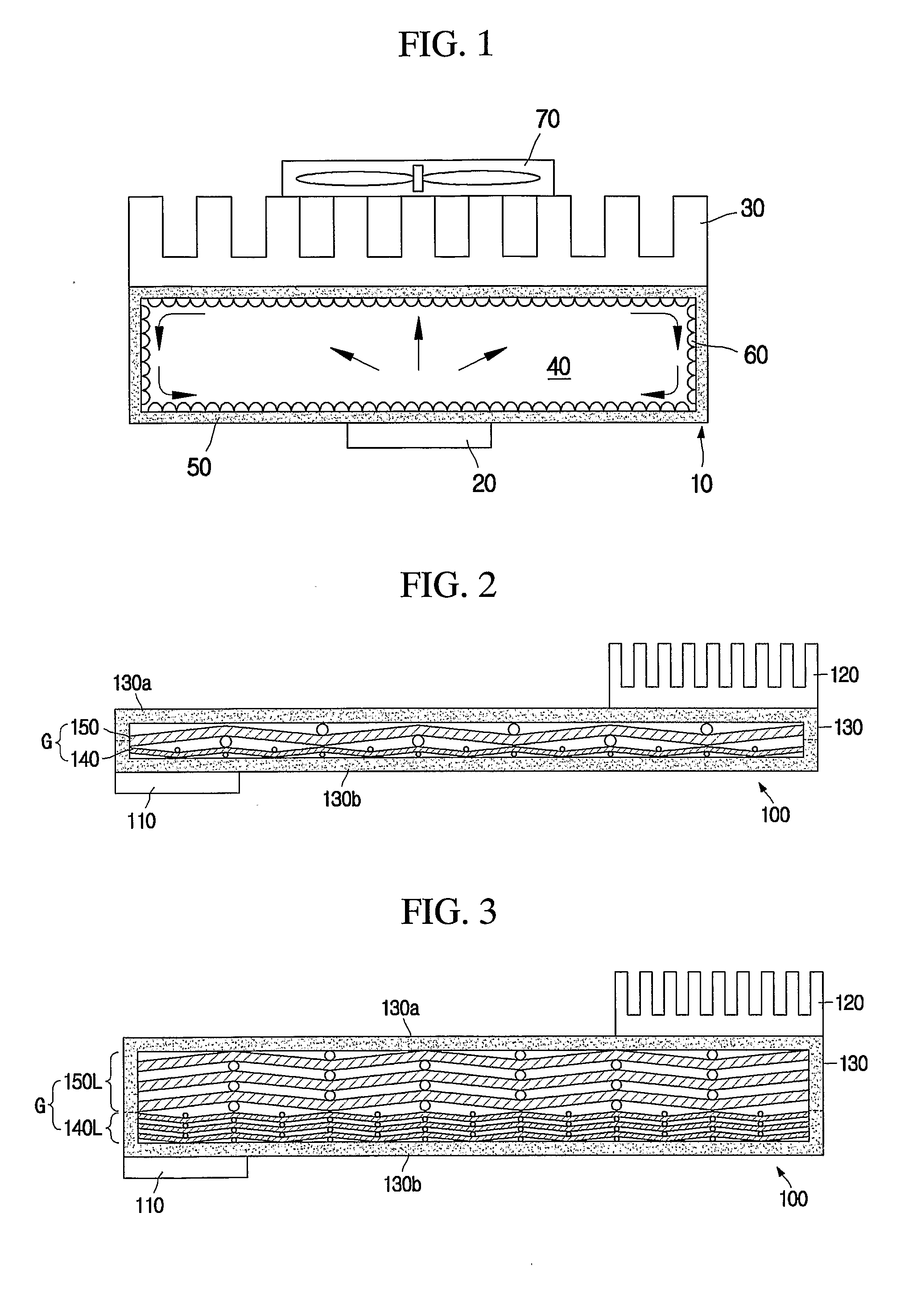 Flat plate heat transfer device and method for manufacturing the same