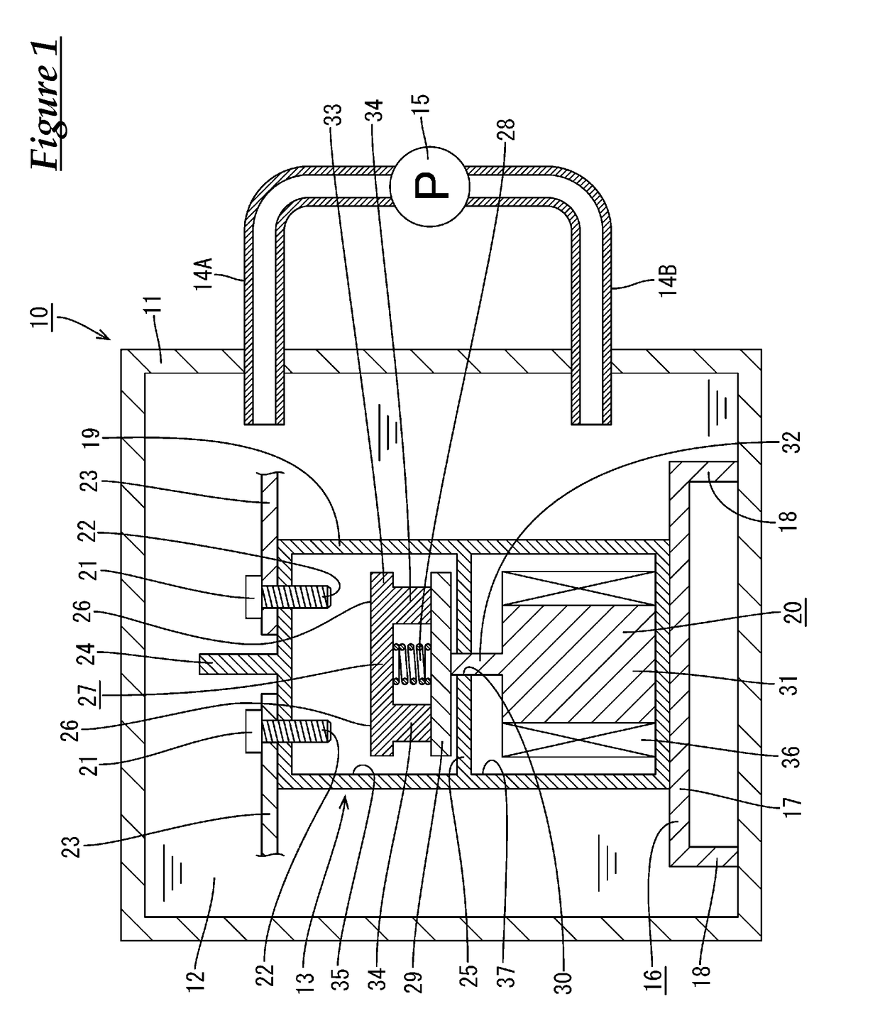 Relay cooling device