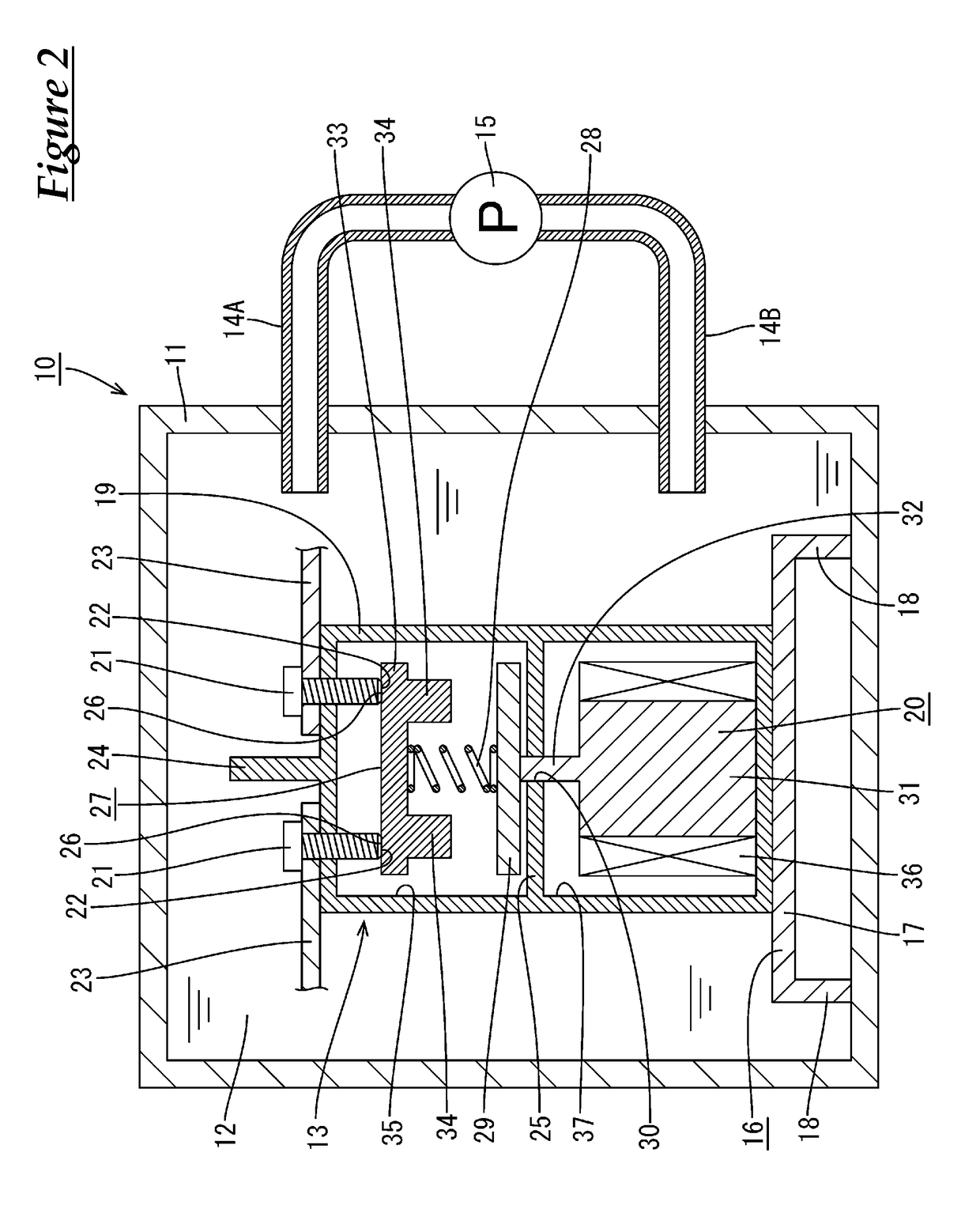 Relay cooling device