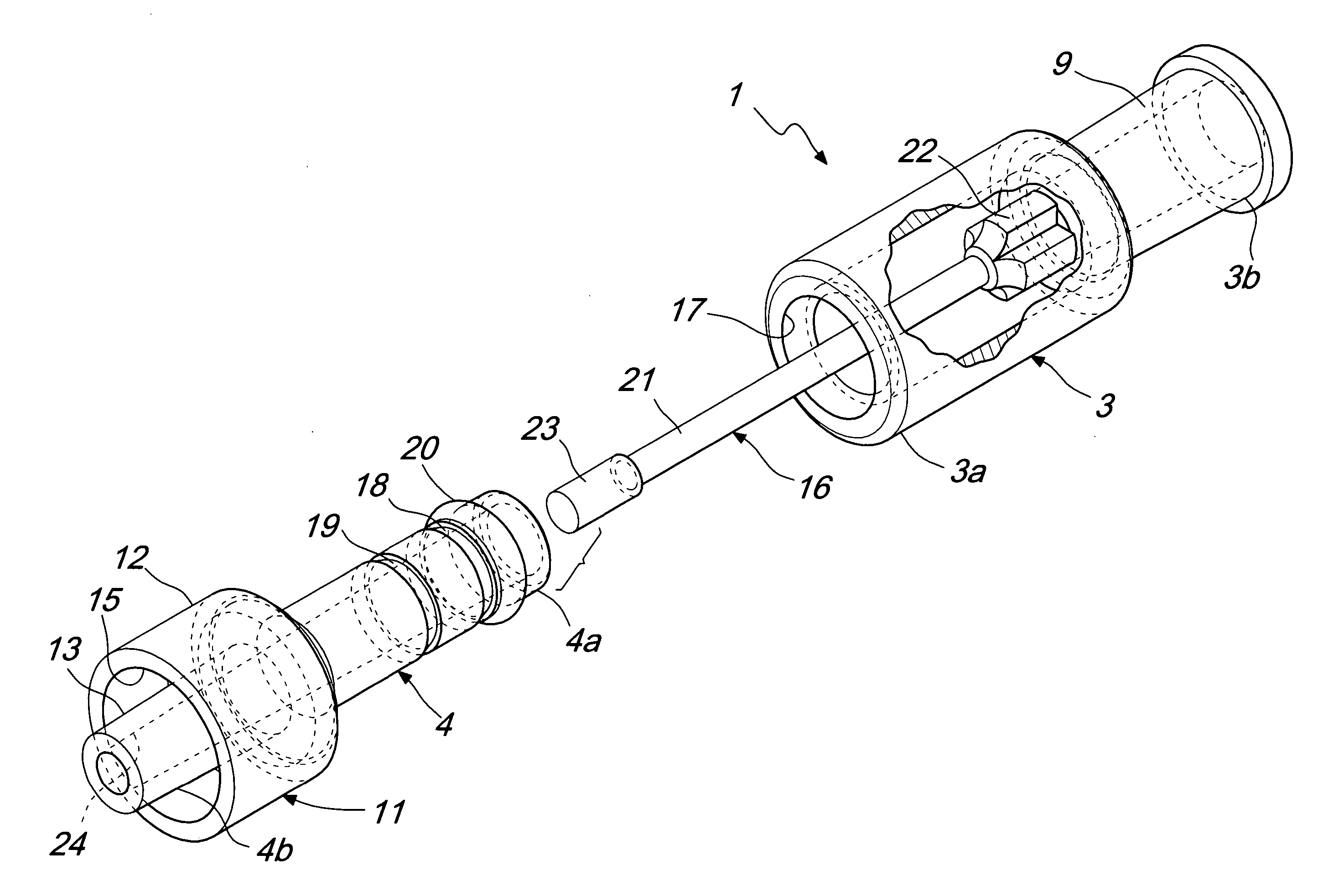 Closure device for containers or lines for administering medical or pharmaceutical fluids