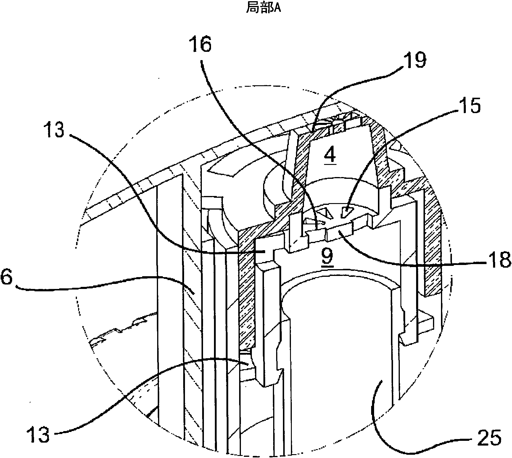 Foaming device for the production of personal-care or cleaning foam