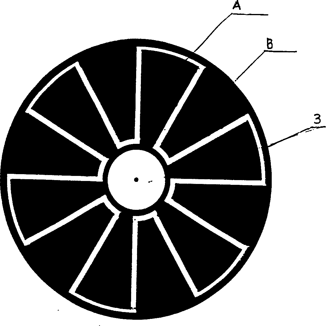 Constant speed rotary flip-chip electric field gage suitable for thunderstom electricity and near ground atmosphere electric enviroment detection