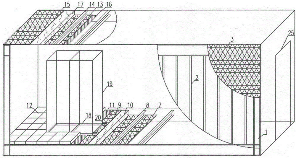 Prefabricated splicing-combined transformer substation