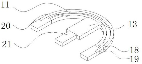 Assembly type building construction fence convenient to mount and dismount